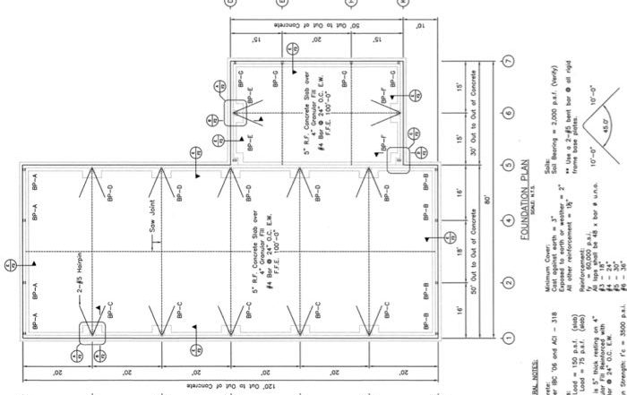 Foundation Design Project Gallery | QE Engineering